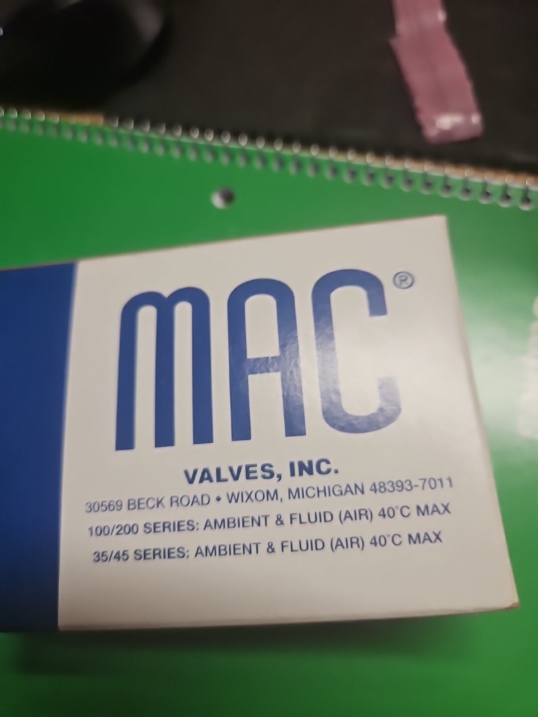 MAC Valves New Open Box 83A-NDO-GM-GDFA-1BA