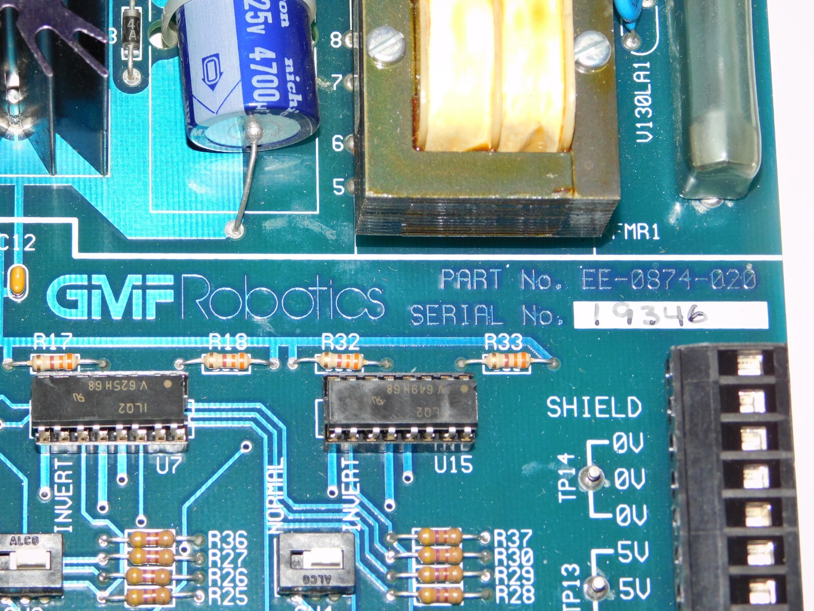 GMF Fanuc Robotics EE-0874-020 Encoder Repeater Board CB-0034062-C Control Card