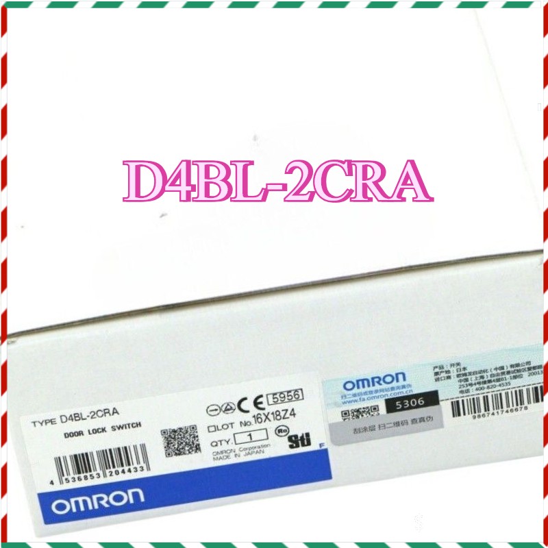 1PC D4BL-2CRA Omron Guard Lock Safety door Switch D4BL2CRA Good Quality