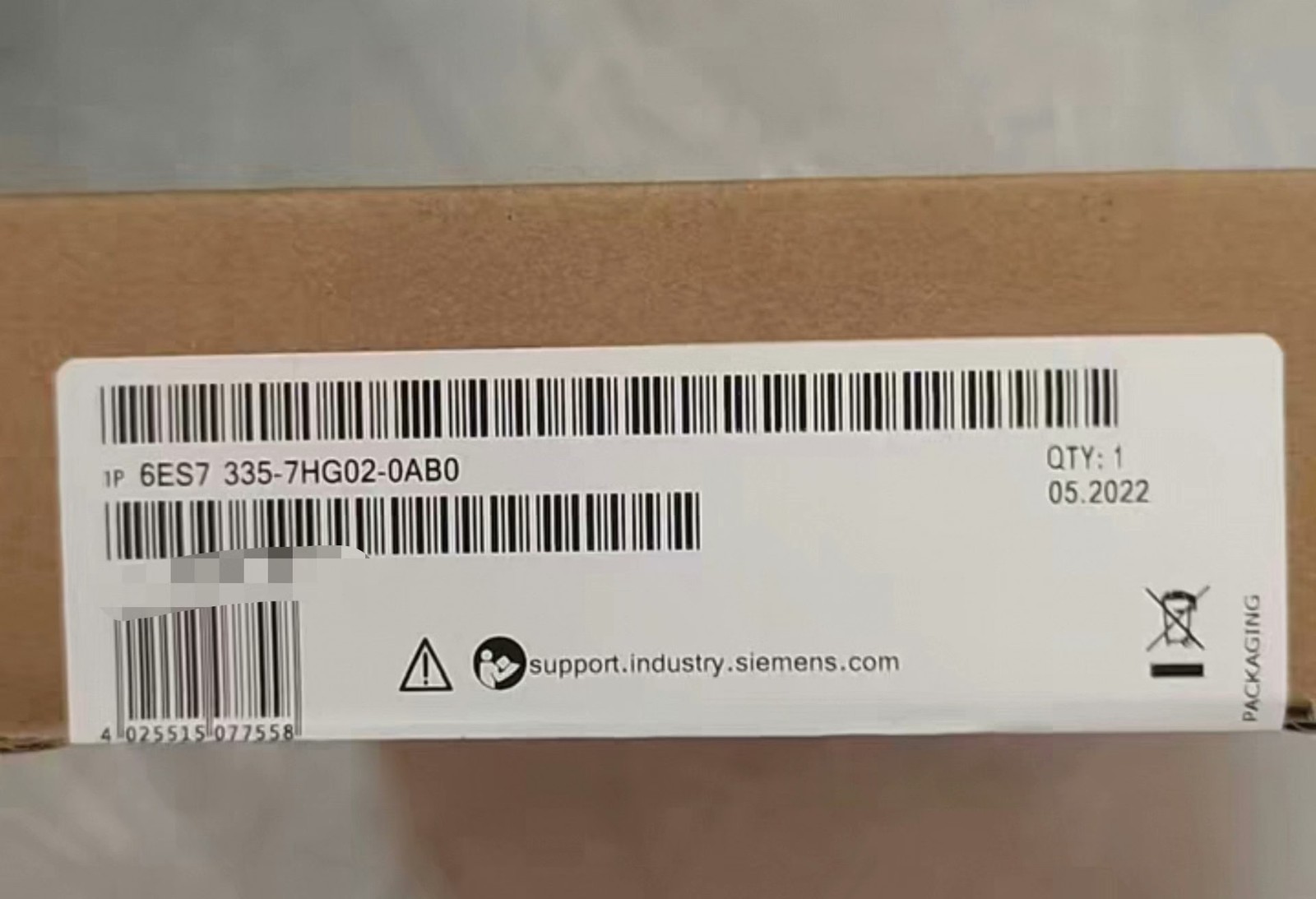 1PC NEW SIEMENS 6ES7335-7HG02-0AB0 PLC Module 1 Year Warranty