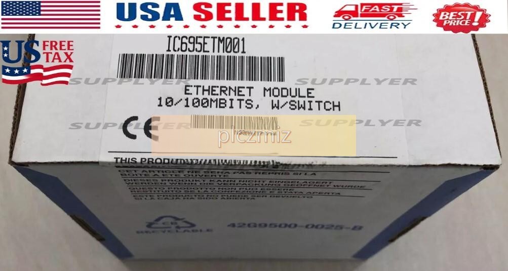 Fanuc IC695ETM001 Ethernet Interface Module New One Fast Shipping US Free TAX