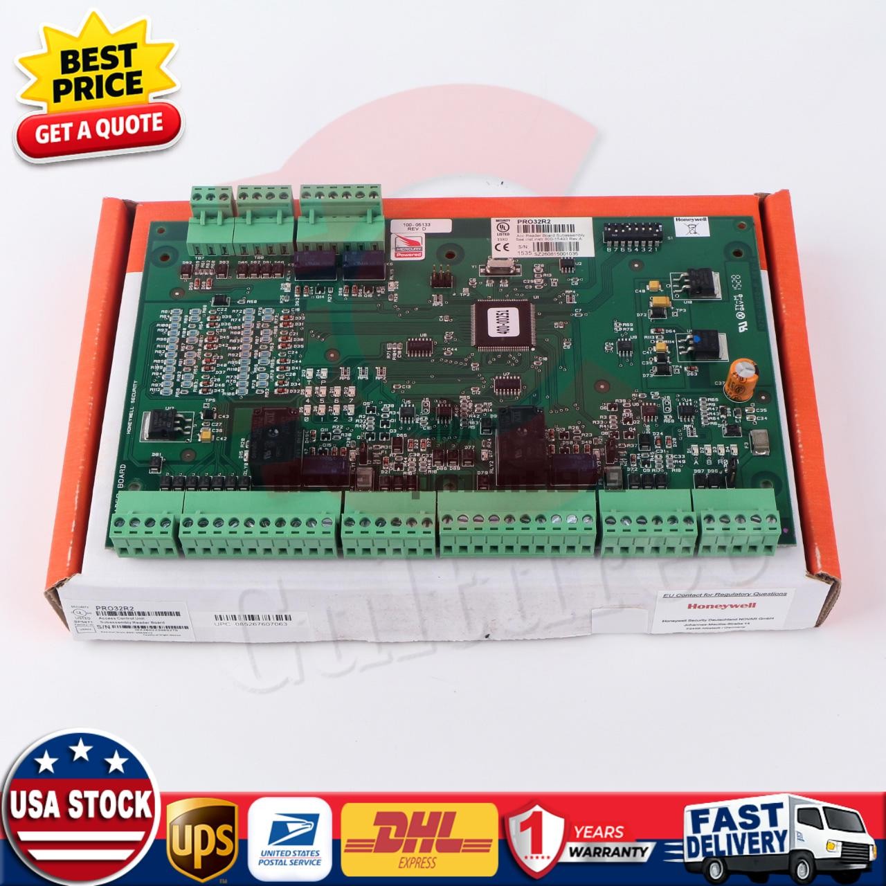 ONE NEW Honeywell Access Controller Board PRO32R2