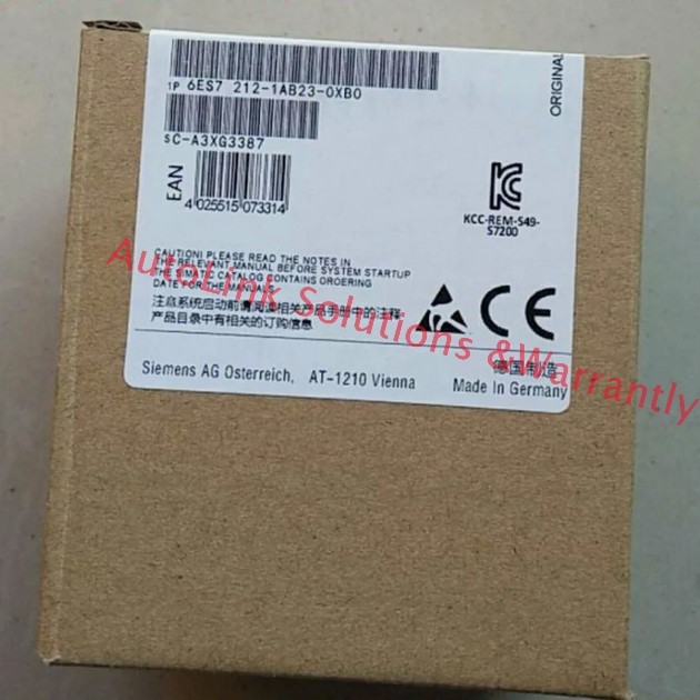 6ES7212-1AB23-0XB0 1PCS NEW CPU 222 Compact Unit S7-200 6ES72121AB230XB0