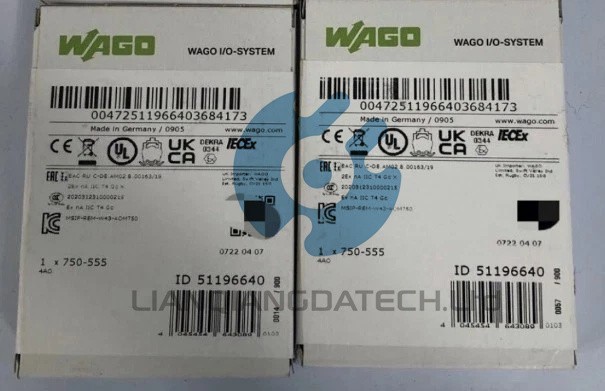 New WAGO 750-555 PLC Module 750-555 750-555