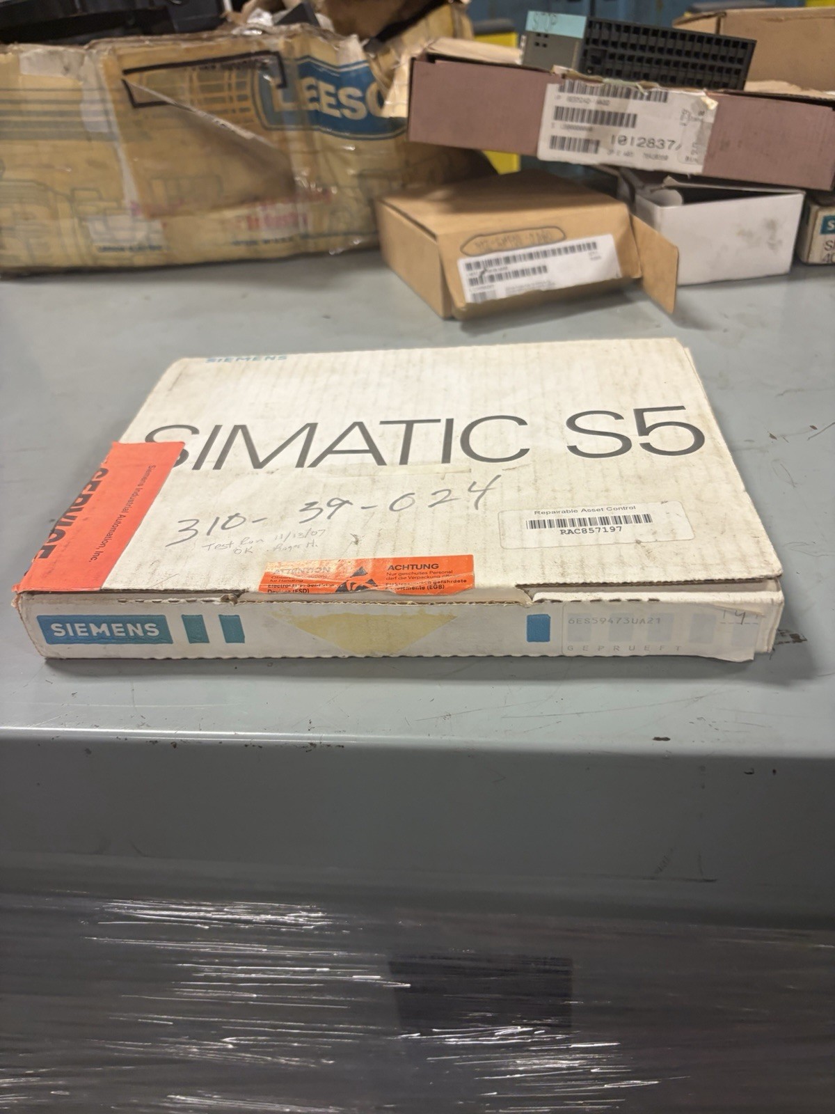 Siemens SIMATIC S5 6ES5947-3UA21 6ES5 947-3UA21 CPU REFURBISHED