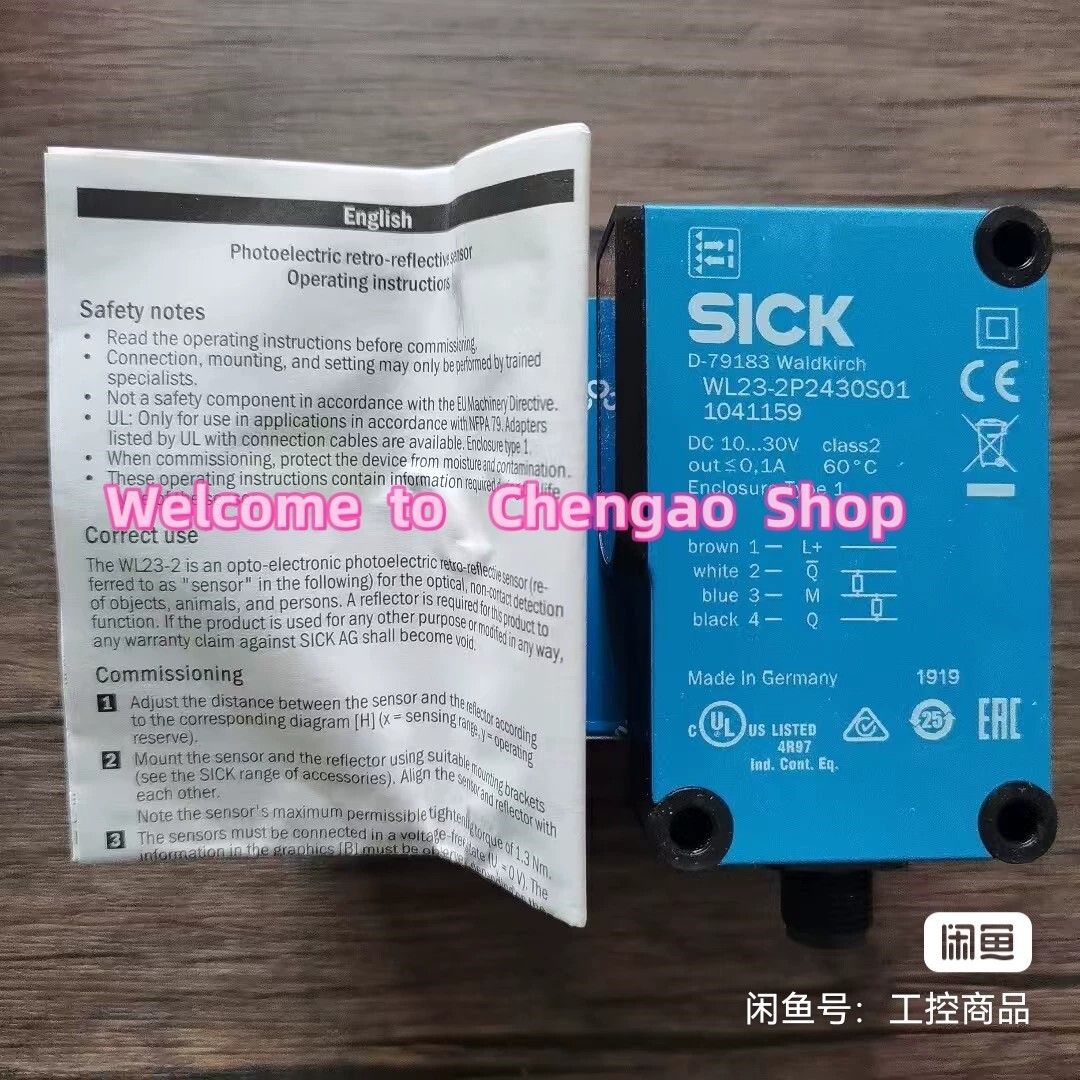 🔥 ✅ 1 PC NEW WL23-2P2430S01 Photoelectric Sensor #B4738H CL
