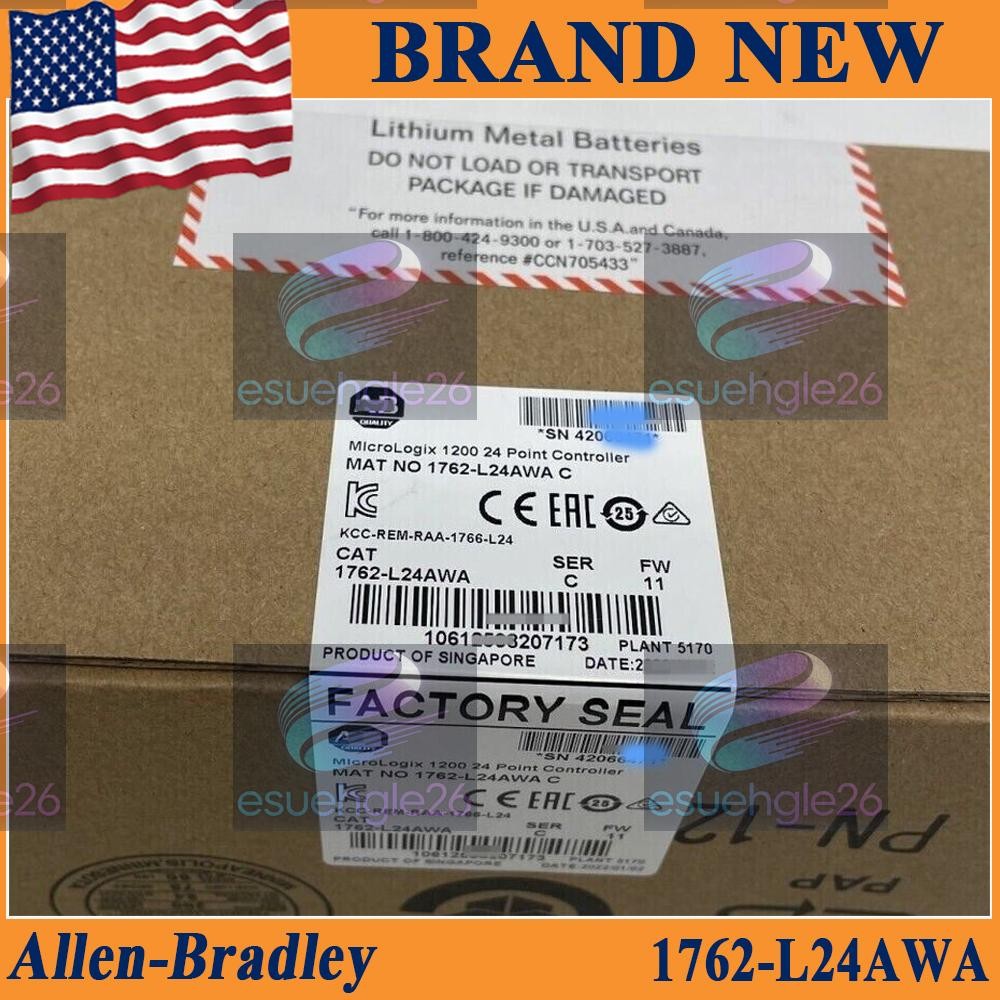 NEW AB 1762-L24AWA AB MicroLogix 1200 24 Point Controller 1762 L24AWA