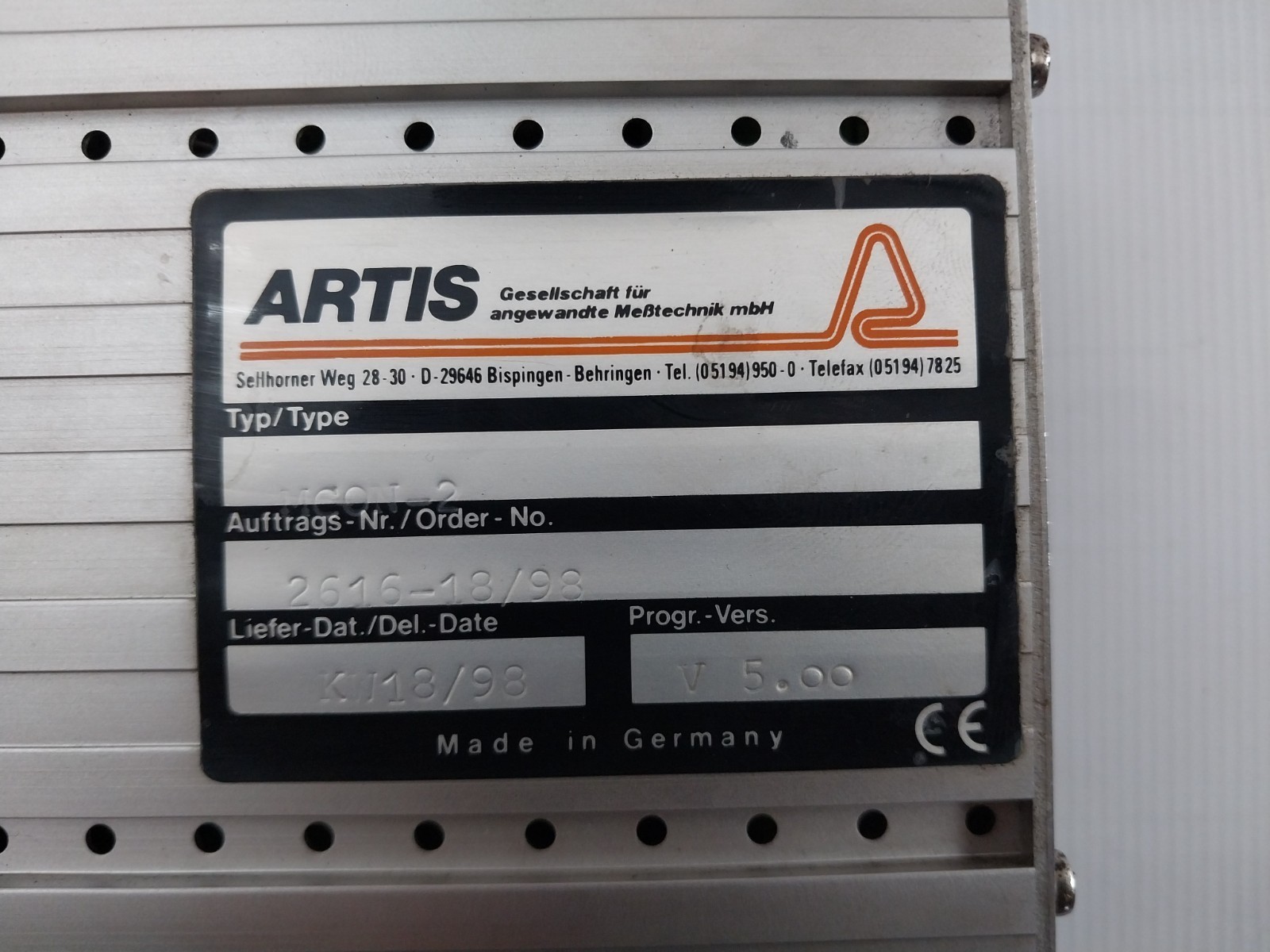 Artis FBI/MCON Process Monitoring Module 24V/DC 5A