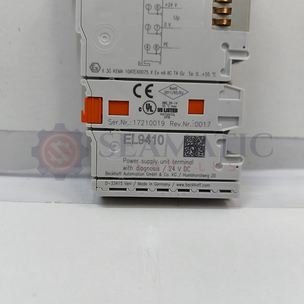 New Beckhoff EL9410 Power supply terminal for E-bus, V#713
