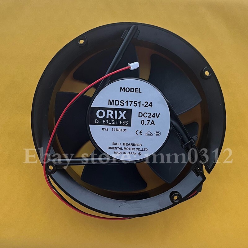 1pcs ORIX MDS1751-24 24V 0.7A 17CM 170mm aluminum frame cooling fan