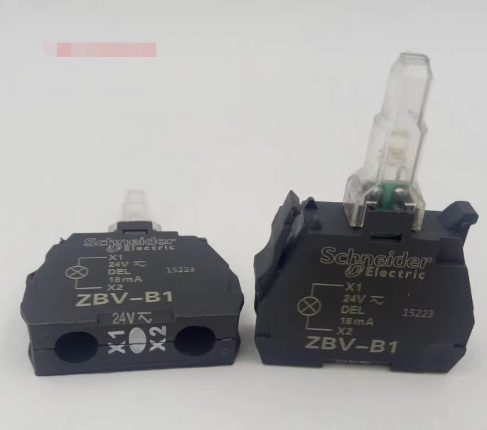 1PC NEW Schneider XB4/XB5 series button lamp holder ZBV-B1 ZBVB1 24V White .AA0