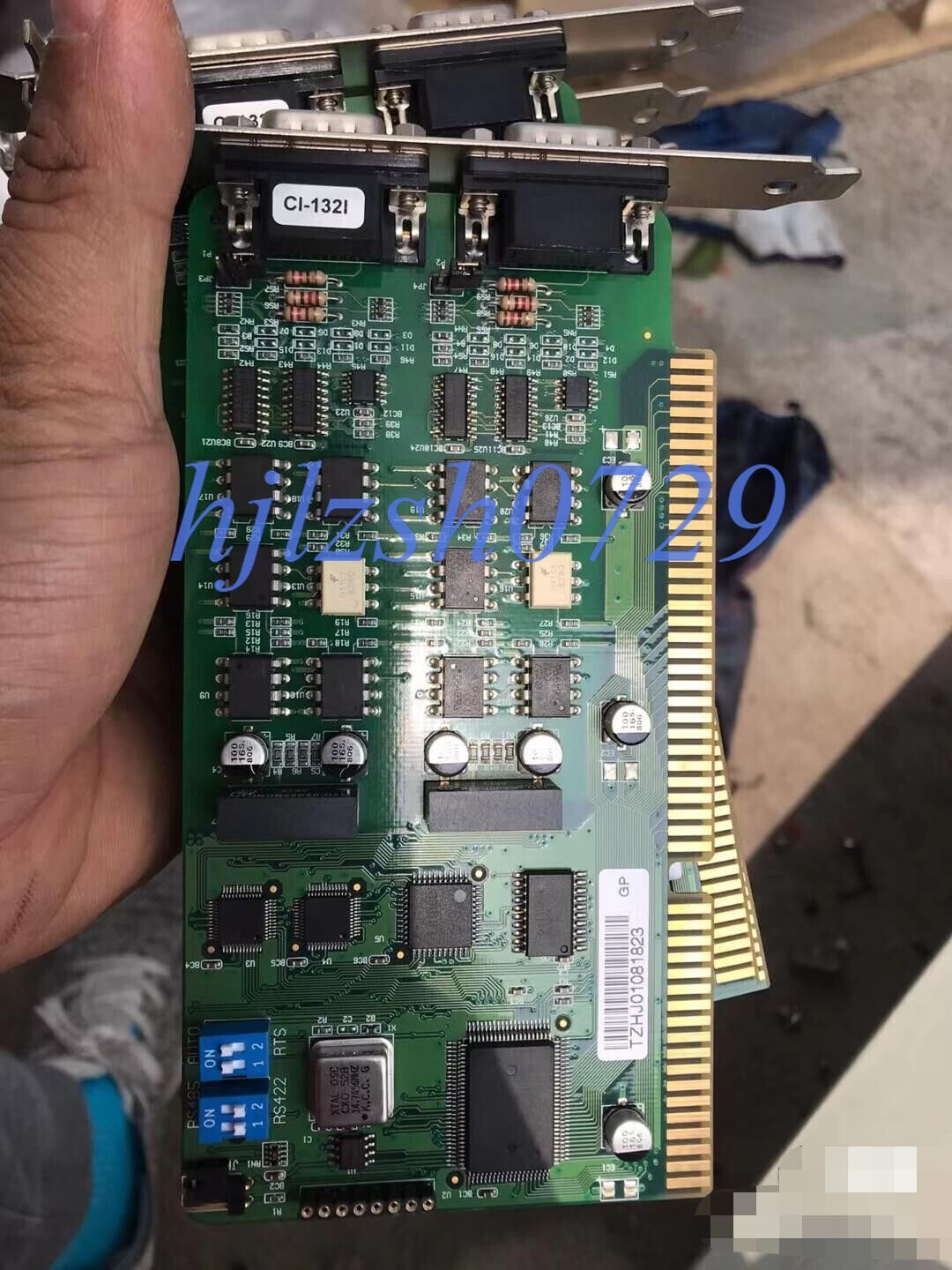 1pc USED MOXA CI-132I 2 Port ISA RS-422/485 Serial Card TESTED #VM60 CH